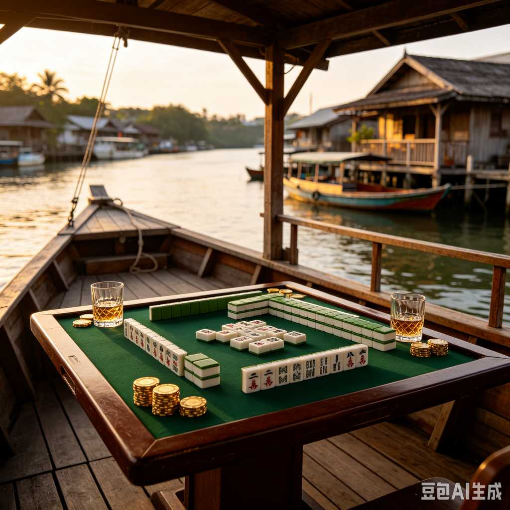 modern color mahjong tiles