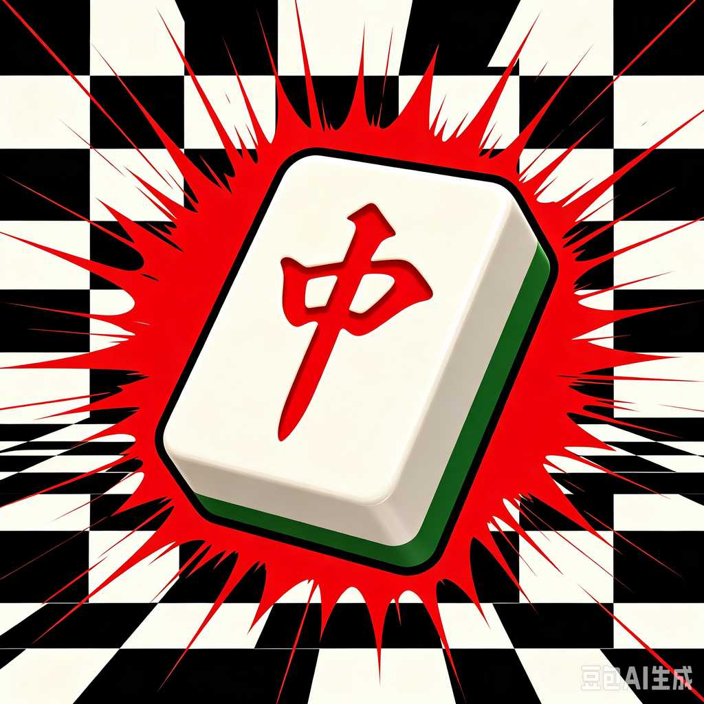 artistic mahjong tiles set